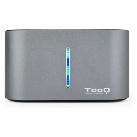Dual Dock Station TooQ TQDS-805G 2.5"-3.5" HDD/SSD SATA USB 3.0 Grey