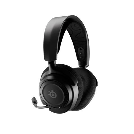Headphones with Microphone SteelSeries Arctis Nova 7 Black