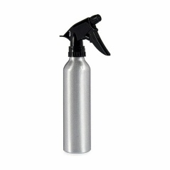 Bottiglia per nebulizzare Nero Argentato Alluminio 300 ml (24 Unità)