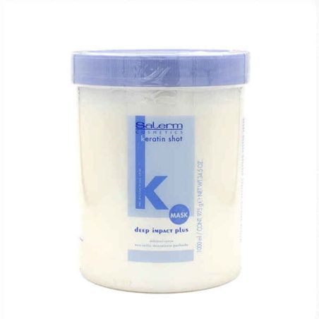 Maschera per Capelli Nutriente Keratin Shot Salerm 1000 ml