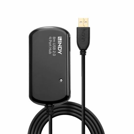 USB Hub LINDY 42781 Black