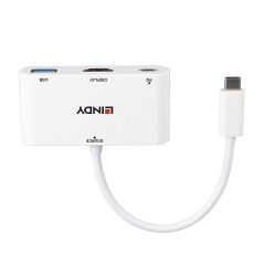 USB Hub LINDY 43340 White