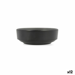 Snack Bowl Bidasoa Gio Grey Plastic 12,5 x 12,5 cm (12 Units)
