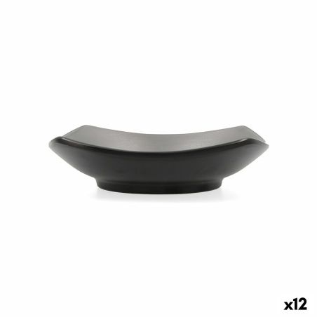 Snack Bowl Bidasoa Gio Grey Plastic 15 x 15 cm (12 Units)