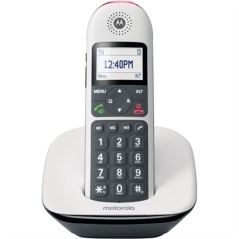 Wireless Phone Motorola 107CD5001WHITE White Black/White
