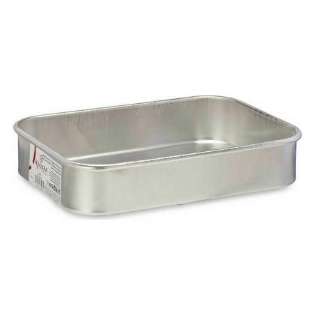 Roasting Tin Ø 18 cm Silver Aluminium (12 Units)