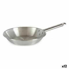 Padella Ø 22 cm Argentato Alluminio (12 Unità)