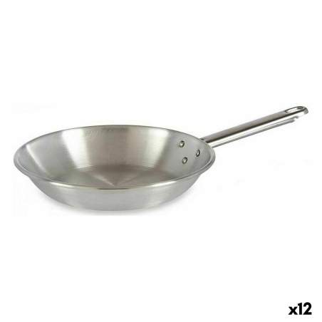 Padella Ø 22 cm Argentato Alluminio (12 Unità)