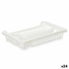 Draining Rack for Kitchen Sink White Plastic 42,5 x 7 x 29,5 cm (24 Units)