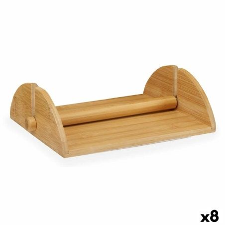 Portatovagliolo Marrone Bambù 23,5 x 6,8 x 18 cm (8 Unità)