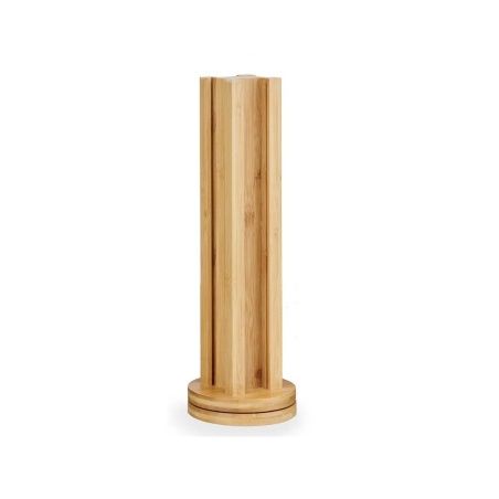 Supporto per 36 Capsule di Caffè Girevole Bambù 11 x 11 x 34 cm (6 Unità)
