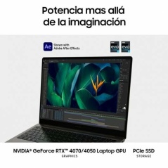 Laptop Samsung Galaxy Book3 Ultra 16" Intel Core i9-13900H 32 GB RAM 1 TB SSD Nvidia Geforce RTX 4070