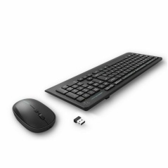 Keyboard and Mouse Energy Sistem 453016 Black Spanish Qwerty