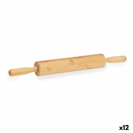 Pastry Roller Bamboo 45 x 5 x 5 cm (12 Units)