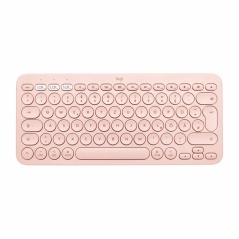 Tastiera Logitech 920-010400 Rosa Qwerty in Spagnolo