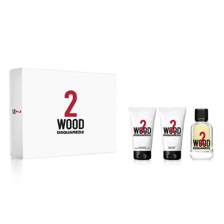 Women's Perfume Set Dsquared2 2 Wood 2 Wood 3 Pieces