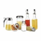 Condiment container set Silver Metal (12 Units)