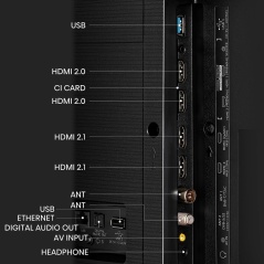 Smart TV Hisense 75U8KQ 4K Ultra HD 75" LED HDR