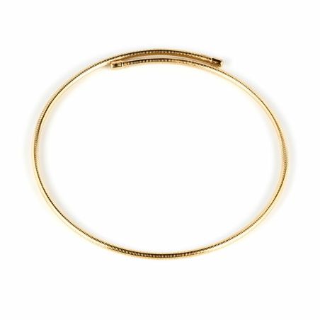 Ladies' Necklace Shabama Guinea Brass gold-plated Elastic