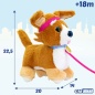 Plush Pet Eolo Sprint Puppy Dog 20 x 22,5 x 14 cm (4 Units)