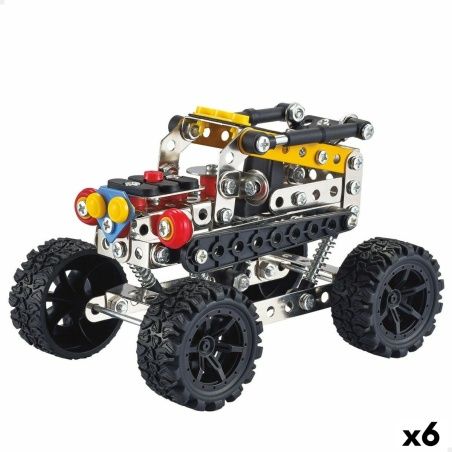 Construction set Colorbaby Smart Theory Mecano Monster Car Car 201 Pieces (6 Units)
