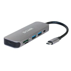 Hub USB D-Link DUB-2325 Grigio