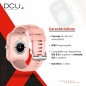 Smartwatch DCU CURVED GLASS PRO Pink