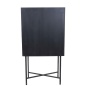 Occasional Furniture DKD Home Decor Bicoloured Iron Bone 80 x 40 x 153 cm