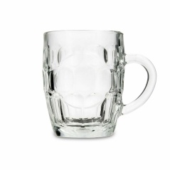 Beer Mug Luminarc Britania Transparent Glass 560 ml (24 Units)