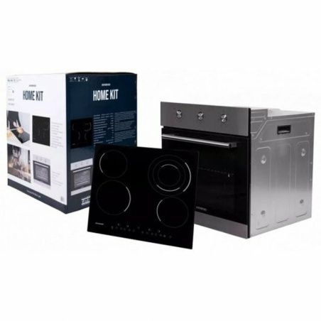 Combined Oven and Glass-Ceramic Hob Infiniton Home Kit HV-V4O6 2200 W