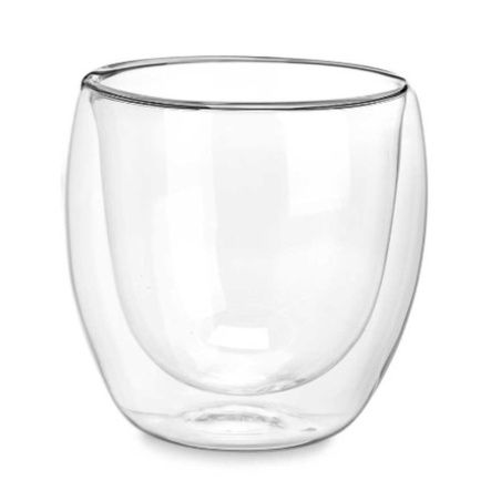 Bicchiere Trasparente Vetro Borosilicato 246 ml (24 Unità)