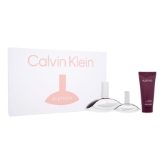 Women's Perfume Set Calvin Klein Euphoria EDP 3 Pieces