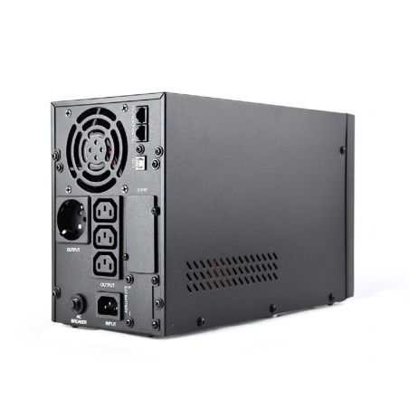 Uninterruptible Power Supply System Interactive UPS GEMBIRD EG-UPS-PS1000-01 800 W