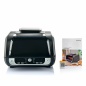 Air Fryer with Grill, Accessories and Recipe Book InnovaGoods Fryinn 12-in-1 6000 Black Steel 3400 W 6 L
