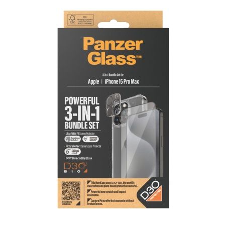 Mobile Screen Protector Panzer Glass B1175+2812 Apple iPhone 15 Pro Max