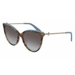 Ladies' Sunglasses Longchamp S Blue Golden Habana Ø 55 mm