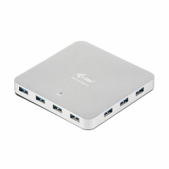 USB Hub i-Tec U3HUBMETAL10 Silver Black Grey