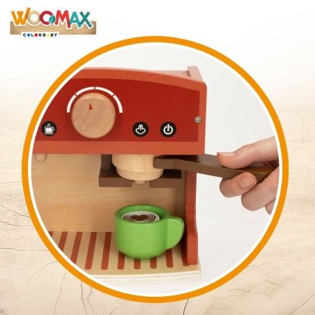 Toy coffee maker Woomax (4 Units)