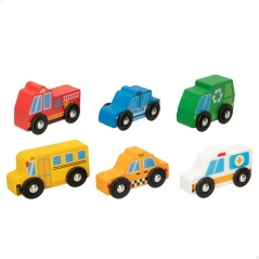 Vehicle Playset Woomax 15 Pieces (6 Units)