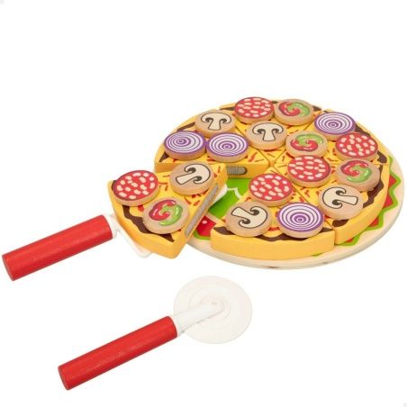 Wooden Game Woomax Pizza 27 Pieces (6 Units)