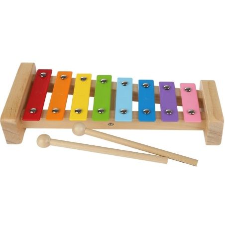 Xylophone Woomax Wood Metal 26 x 4,5 x 11,5 cm (6 Units)
