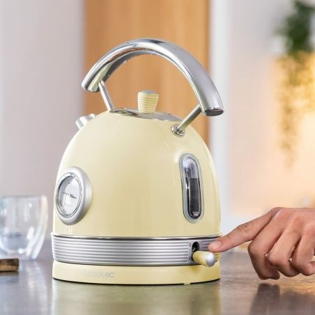 Kettle Cecotec Thermosense 420 Vintage Light 1,8 L 2200 W Yellow Stainless steel