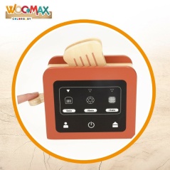 Toy toaster Woomax 10 Pieces 18,5 x 12,5 x 7,5 cm (4 Units)