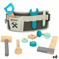 Toy tools Woomax 12 Pieces 31 x 14 x 2,5 cm 6 Units