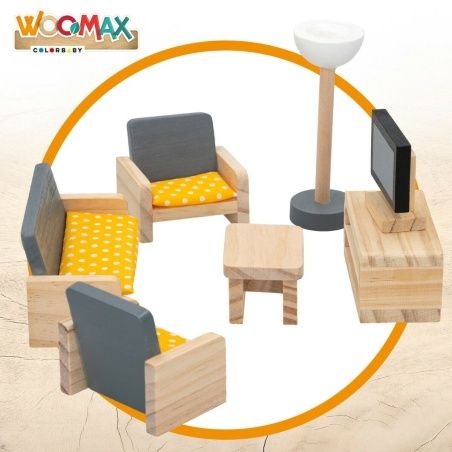 Doll's house dining room Woomax (6 Units)