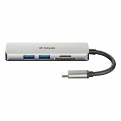 Hub USB C D-Link DUB-M530 4K Ultra HD Grigio