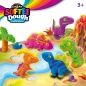 Modelling Clay Game Cra-Z-Art Dinosaurs 14 Pieces (4 Units)