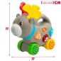 Pull-along toy Winfun Elk 17 x 17 x 7,5 cm (6 Units)