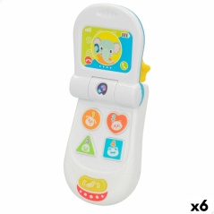 Toy telephone Winfun 7 x 13,5 x 4,1 cm (6 Units)