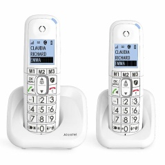 Telefono Senza Fili Alcatel VERSATIS XL Bianco Azzurro